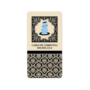 Bakery Business Product Labels {Cakes}
