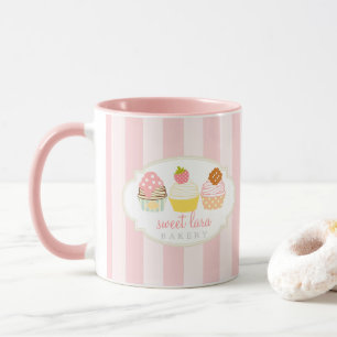 Bakery Cafe Retro Sweet Cupcakes Cute Mug
