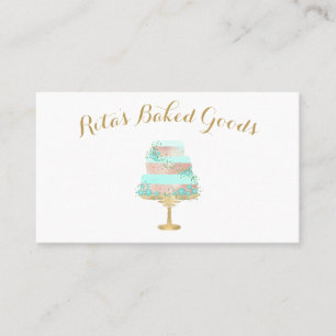 Bakery Cake Business Card