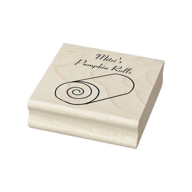 Bakery Cake Roll Art Stamp (Stamp)