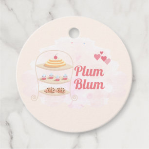 Bakery Cake & Sweets Customise Favour Tags
