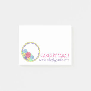 Bakery Cakes By Cake Decorator Baking Post Its Post-it Notes