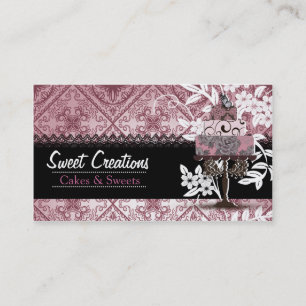 Bakery/Cakes/Sweets Creations Business Card