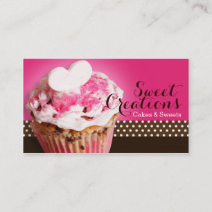 Bakery/Cakes/Sweets Creations Business Card