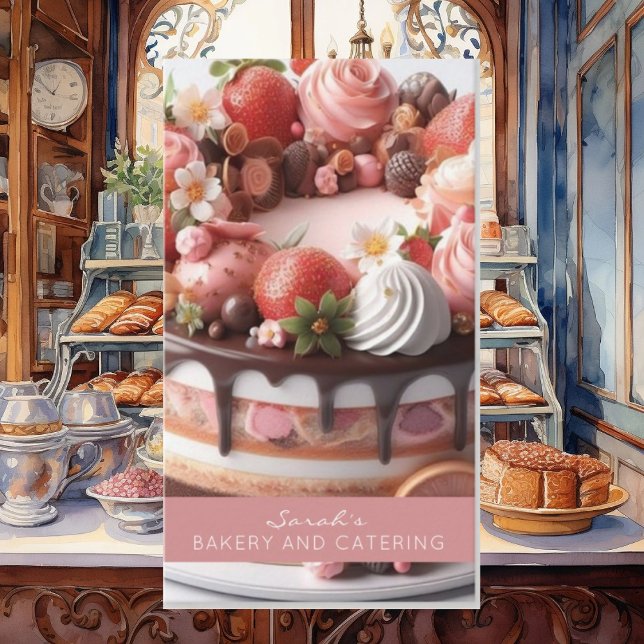 Bakery Catering Business Card (Creator Uploaded)