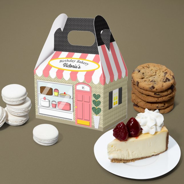 Bakery Celebration  Favour Box (Creator Uploaded)