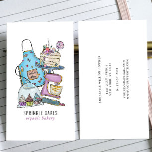 Bakery Colourful Modern Business Card