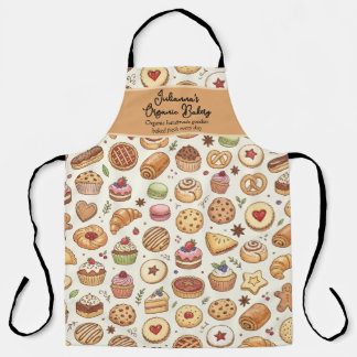 Bakery Cookies Pie Dessert Business Apron