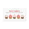 Bakery Cupcake Business Cards