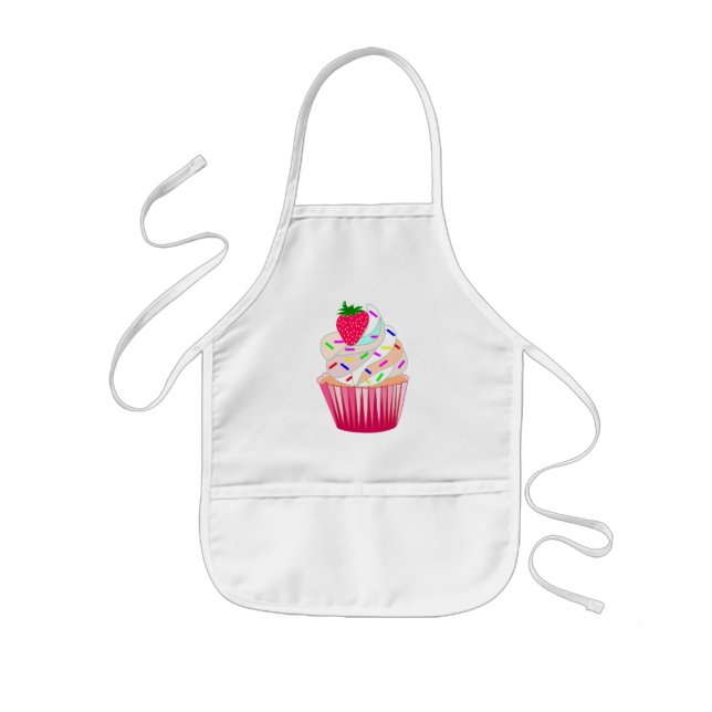 bakery,cupcakes,sweets,desserts kids apron (Front)