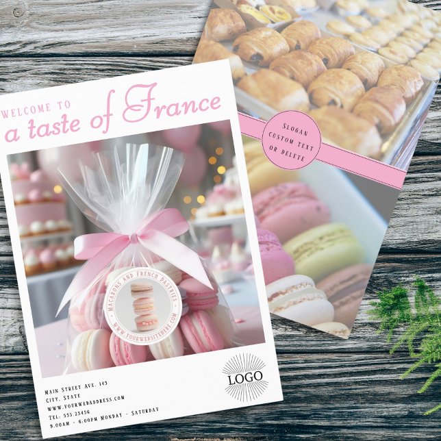 Bakery custom 3 photos Flyer (Creator Uploaded)