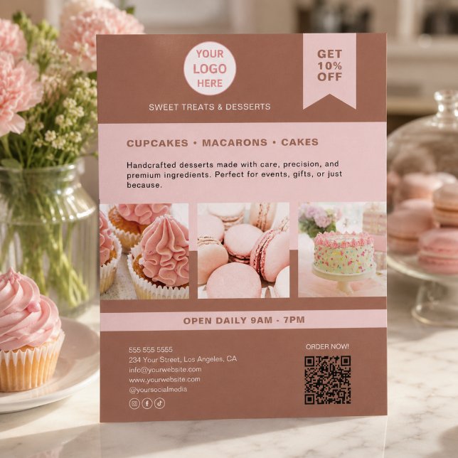 Bakery Custom Logo Flyer (Bakery Custom Logo Flyer)