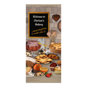 Bakery (customisable) rack card