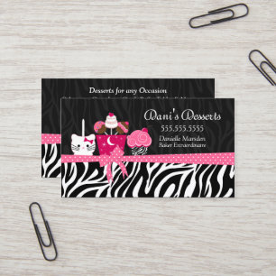 Bakery Desserts Business Card