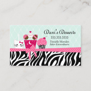 Bakery Desserts Business Card