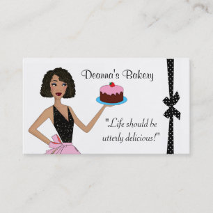 “Bakery” Diva Business Cards