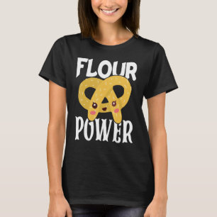 Bakery Doughnut Baking Flour Power Confectioner Ca T-Shirt