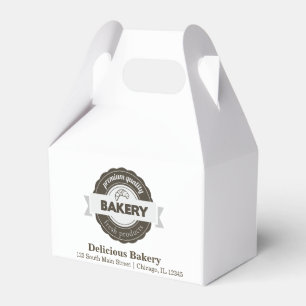 Bakery Favour Box
