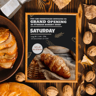 bakery grand opening invitation ⭐⭐⭐⭐⭐(8.13k)