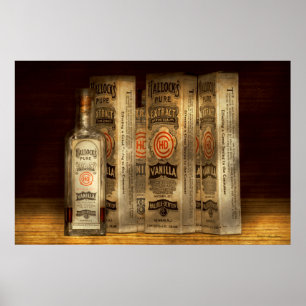 Bakery - Hallocks pure vanilla extract Poster