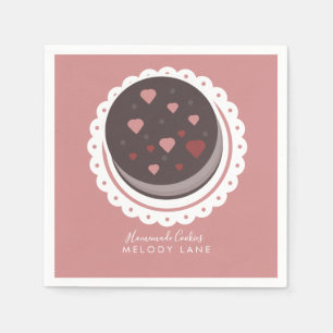 Bakery Homemade Cookies Biscuits Dolly Napkin