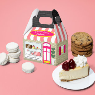 Bakery Hot Pink Celebration Favour Box