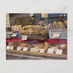 Bakery in Paris Postcard