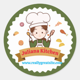 BAKERY ITEM BRAND PRODUCT CUSTOMIZABLE STICKER L