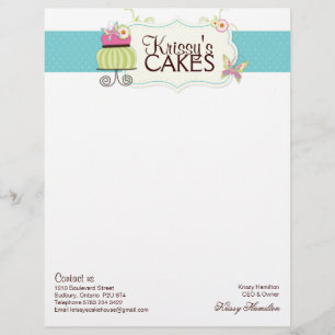 Bakery Letterhead
