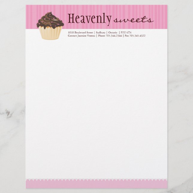 Bakery Letterhead (Front)