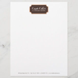 Bakery Letterhead