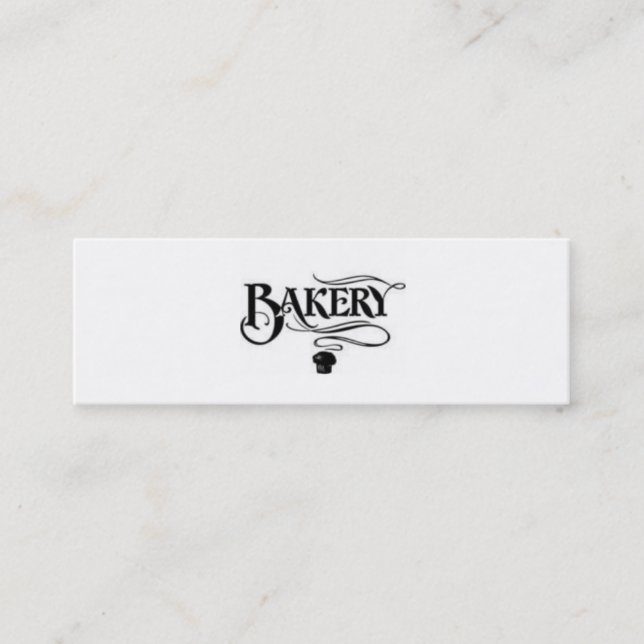 Bakery Mini Business Card (Front)