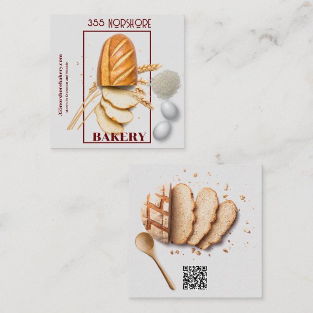bakery modern business card (Front/Back)