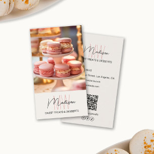 Bakery Monogram Logo Business Card
