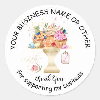 Bakery Packaging Stickers