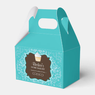 Bakery Packaging Stickers Favour Box