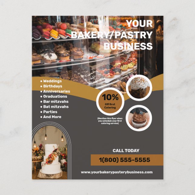 Bakery / Pastry Business Flyer (Front)