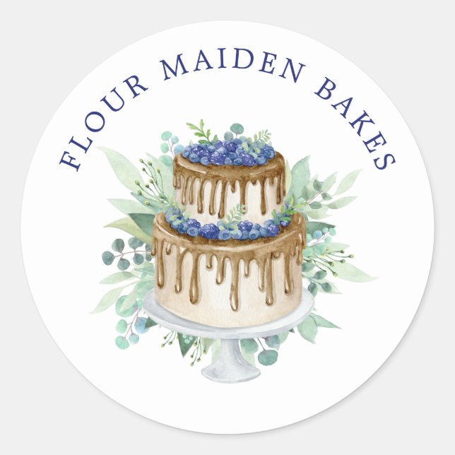 Bakery Pastry Chef Baker Product Label (Front)