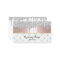 Bakery Pastry Chef Modern Silver Drips Rose Gold