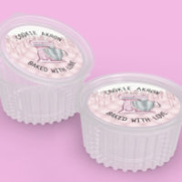 Bakery Pastry Frosting Drips Cookie Label