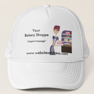 Bakery/Pastry Shop 4 Design Trucker Hat