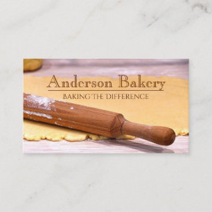 Bakery photo business card