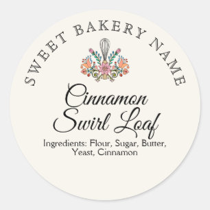 Bakery Product Label