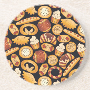 Bakery products coaster