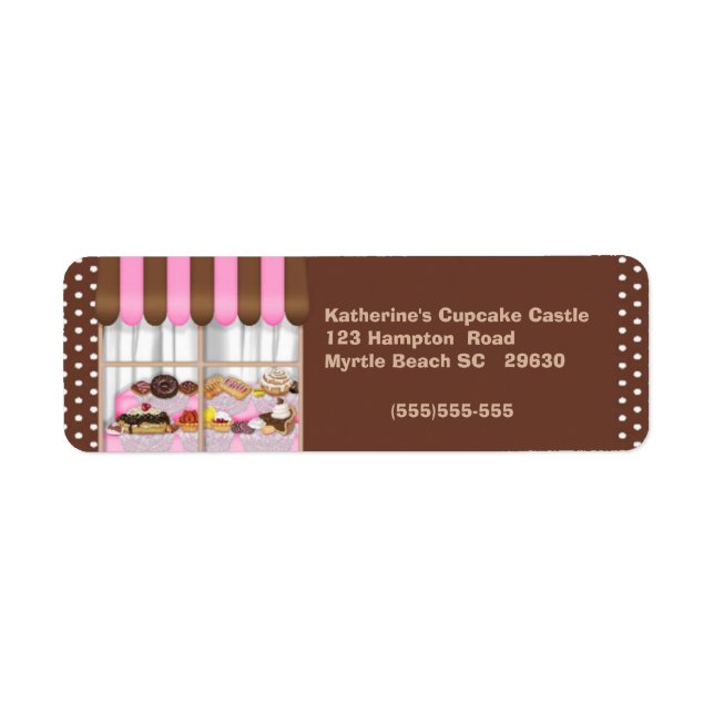 Bakery Return Label (Front)