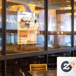 Bakery Services Window Cling