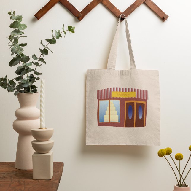 Bakery Shop Front Cake Store  Tote Bag (Creator Uploaded)