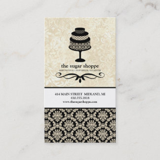 Bakery Shop or Cake Designer Business Cards