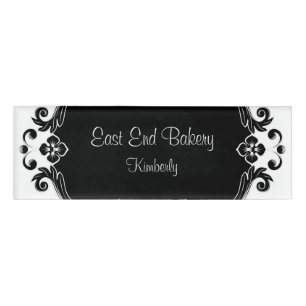 Bakery Shop Staff Name Tags