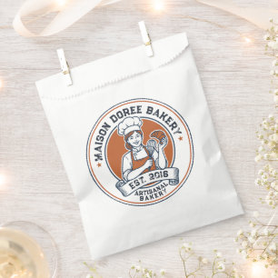 Bakery Store Pastry Chef Dessert Sweets Cake Baker Favour Bags